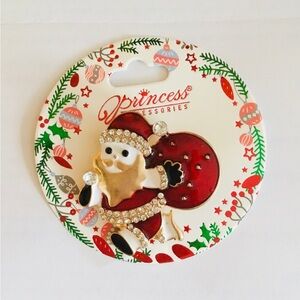 Christmas‎ brooch NWT